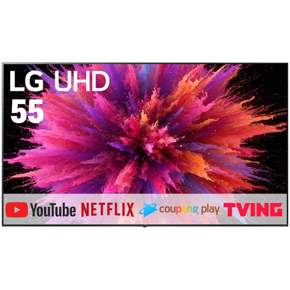 LG전자 55인치 최신형 울트라HD UHD 4K 스마트 LED TV 유튜브 넷플릭스 디즈니 미러링 579,000원