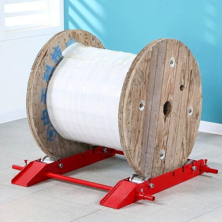 케이블 드럼 받침대 풀링 풀링기 다이 롤러 거치대, 1개 143,400원