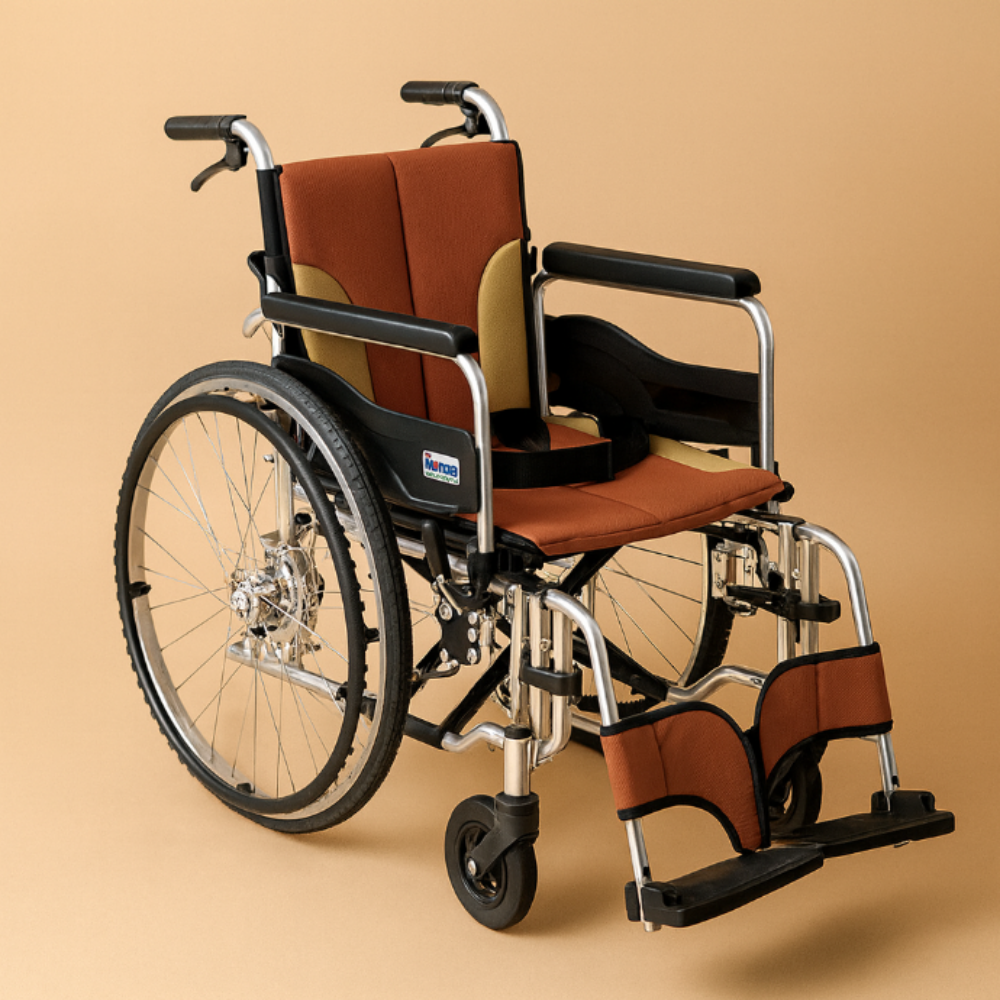 온빛케어 복지용구 경량형 발브레이크 휠체어 대여 6개월 미키, 1개 11,940원