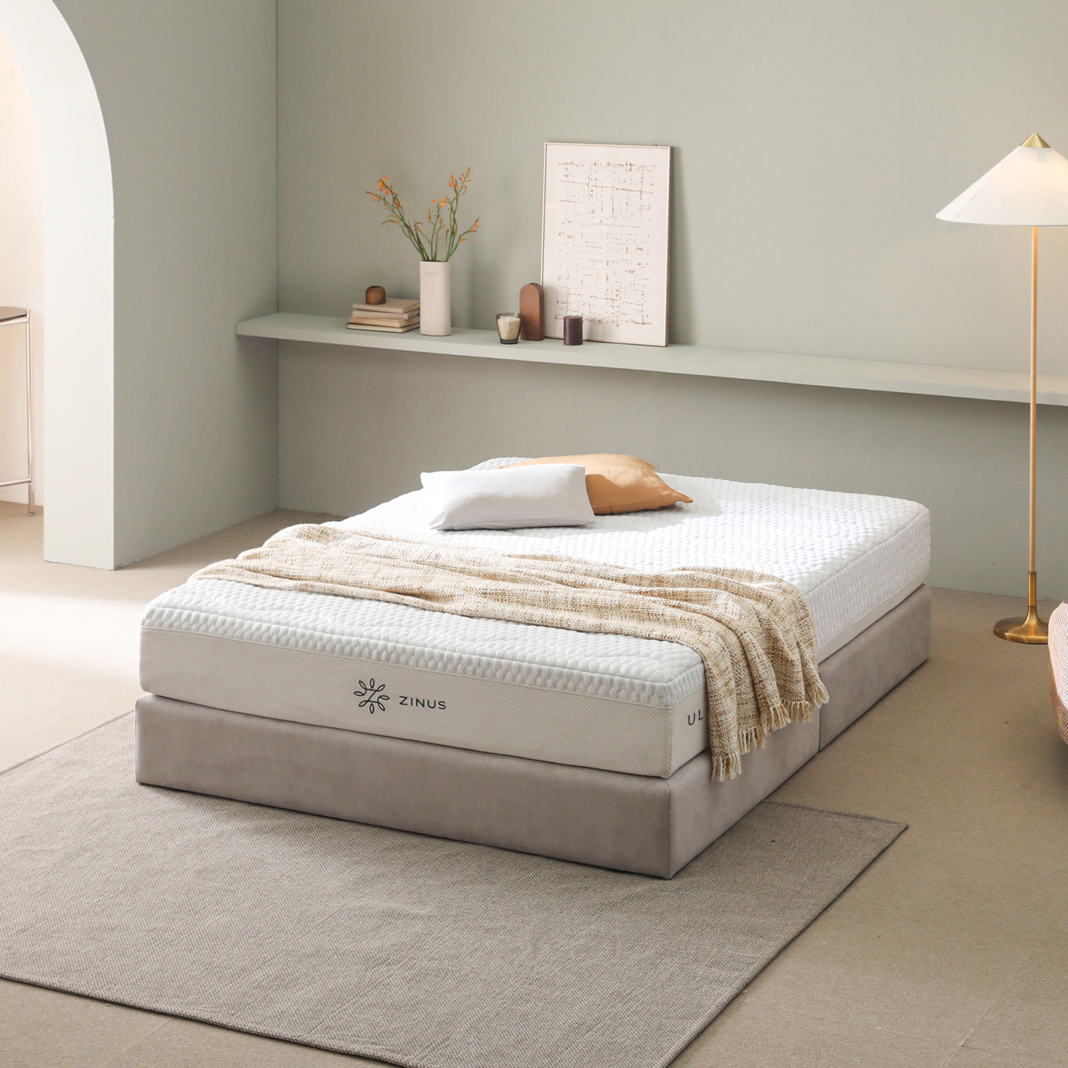 지누스 얼티마 럭스 하이브리드 매트리스 301,400원