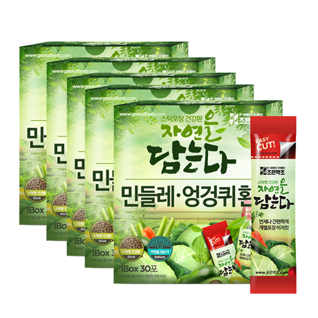 조은약초 민들레 엉겅퀴환 스틱, 5개, 90g 41,430원