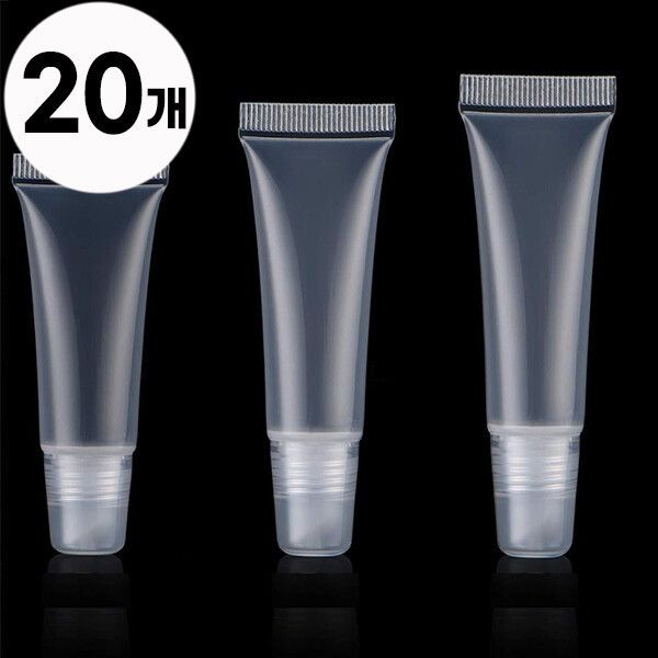 코스메틱 소분 용기 미니공병 치약 핸드크림 튜브 20개입 5ml 10ml 15ml 선택 6,030원