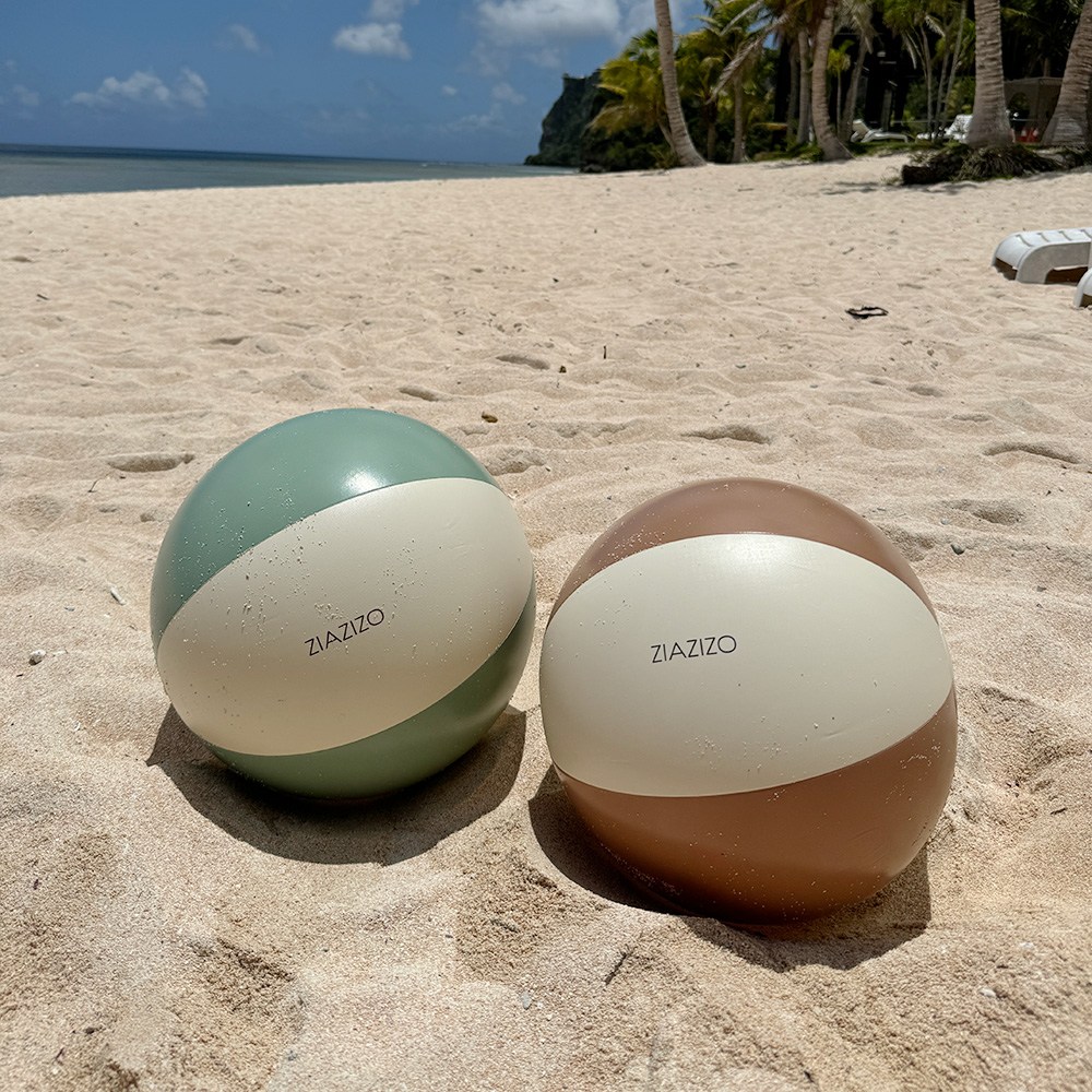 지아지조 비치볼 유아 어린이 탱탱볼 물놀이, 브라운, 1개, 30cm 5,000원