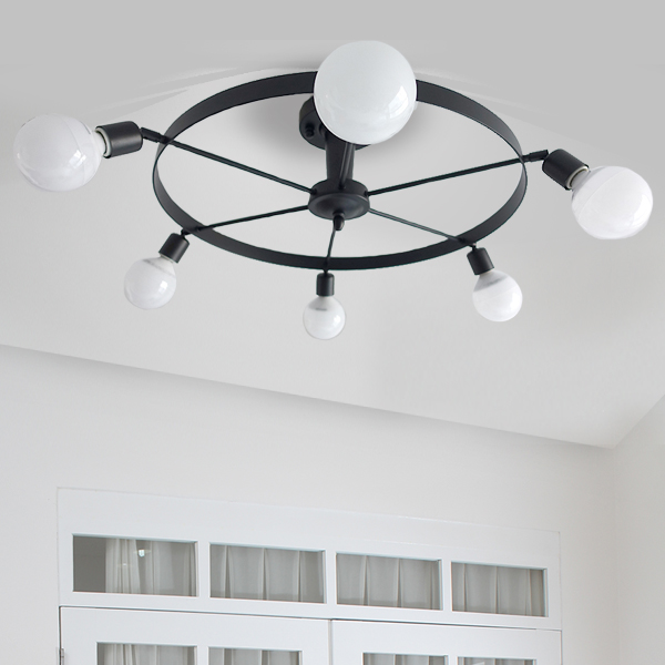 바로크 6등 LED거실등 조명 ( LED 전구포함 ) 국내제조 199,000원