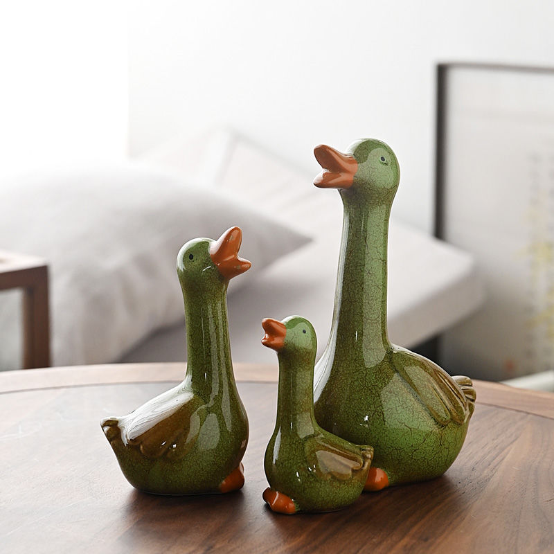 집들이 선물 귀여운 도자기 오리 장식품 인테리어 소품 세트rll 18,530원