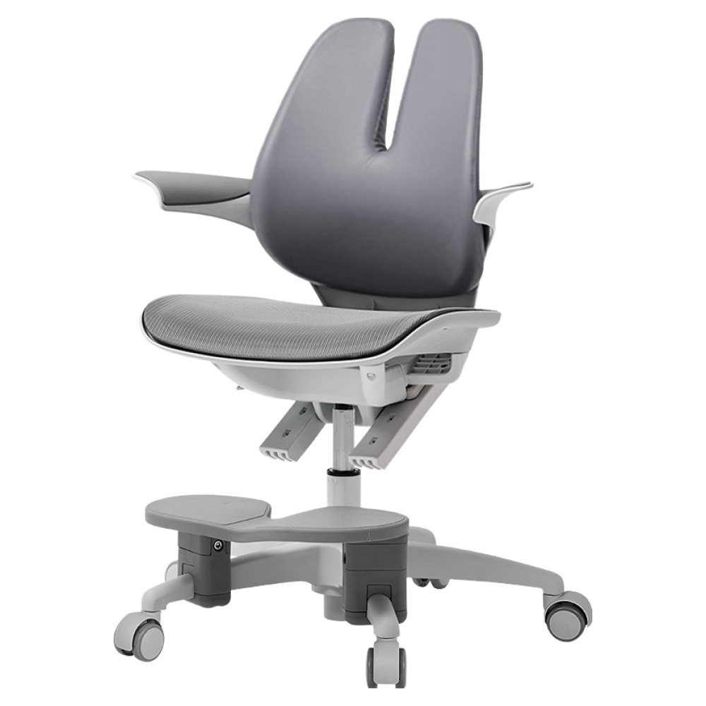 듀오백 래빗 스탑캐스터 메쉬 의자 RA-070MHSF 방문설치, 버블 그레이 230,000원