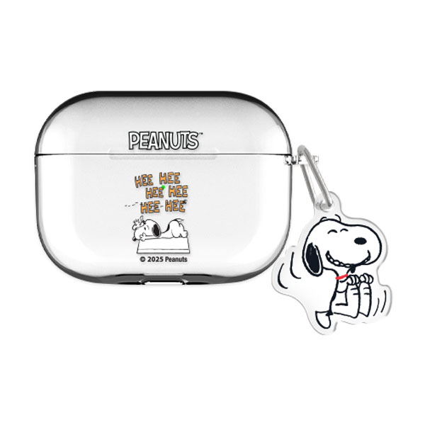 스누피 에어팟프로2/에어팟3/에어팟4 클리어 케이스 +아크릴키링 세트 16,500원