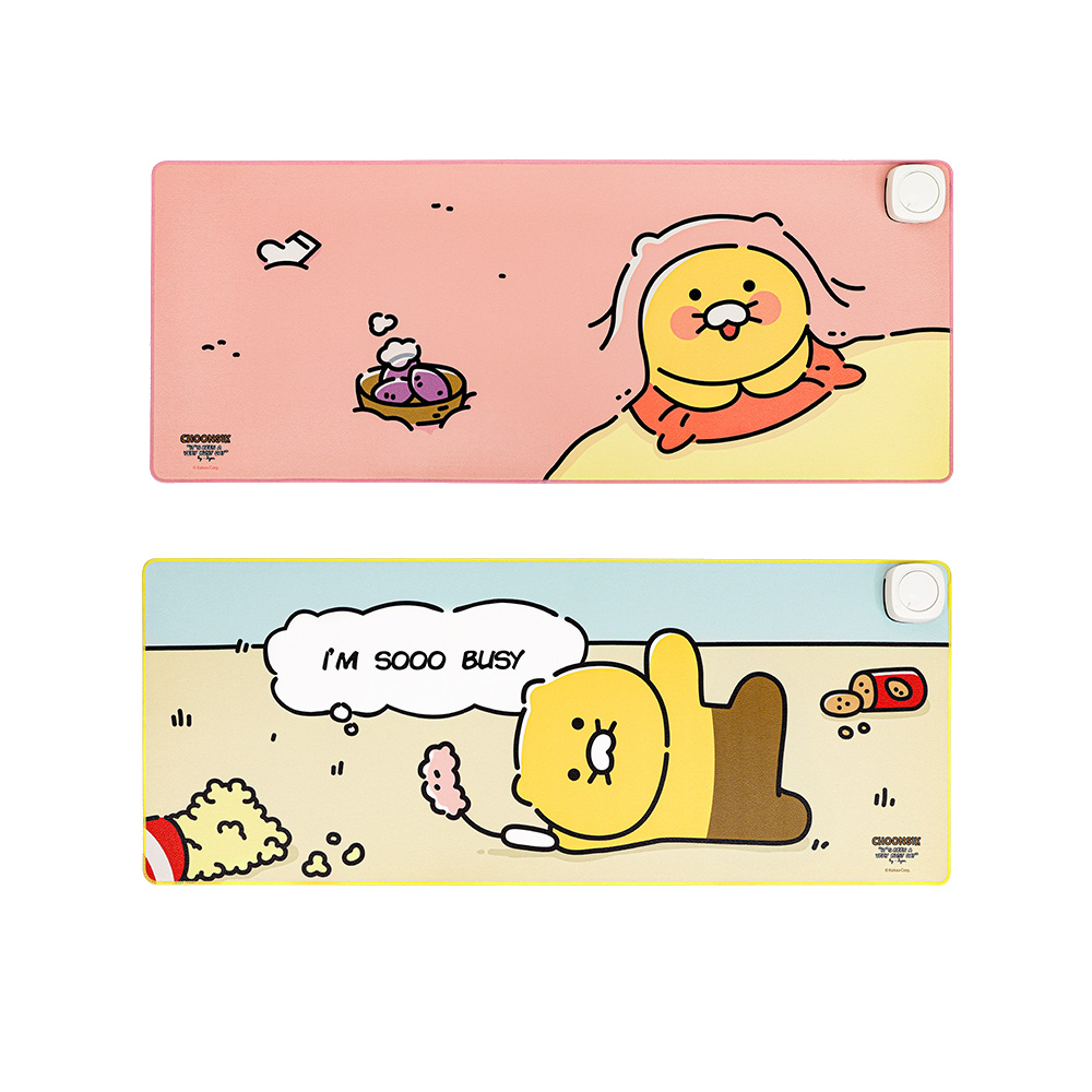 카카오프렌즈 춘식이 온도조절 온열 장패드, 팝콘 33,100원