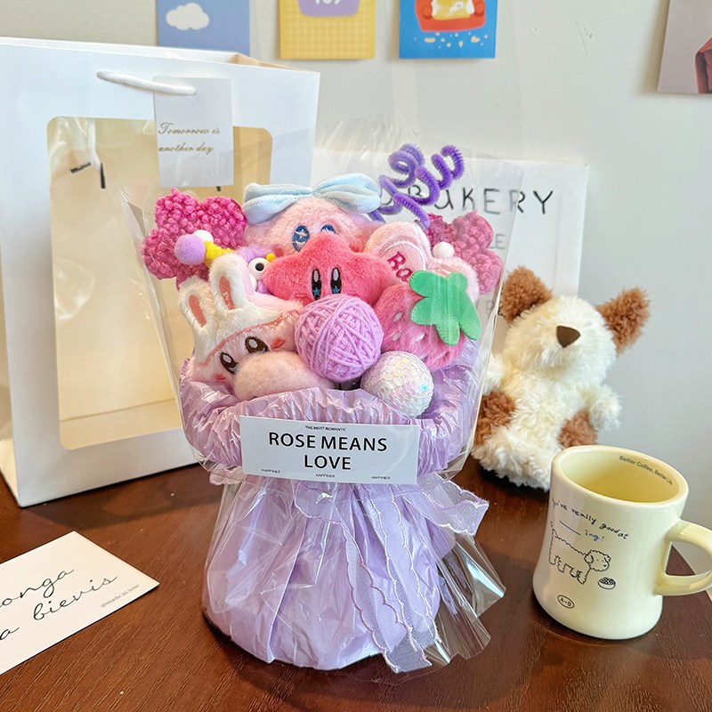 이지홀릭 귀염뽀짝 뽀글이 인형 꽃다발 14,500원