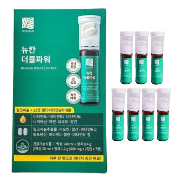 뉴칸 더블파워 비오틴 밀크씨슬 종합영양제 1박스 365760 58,970원