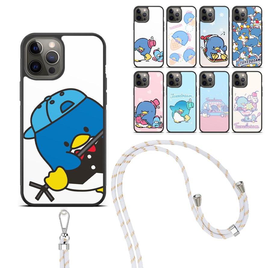 턱시도샘 스트랩 케이스 아이폰5 아이폰6 아이폰7 아이폰8 아이폰SE2 아이폰SE3 X XR XS MAX 16,900원