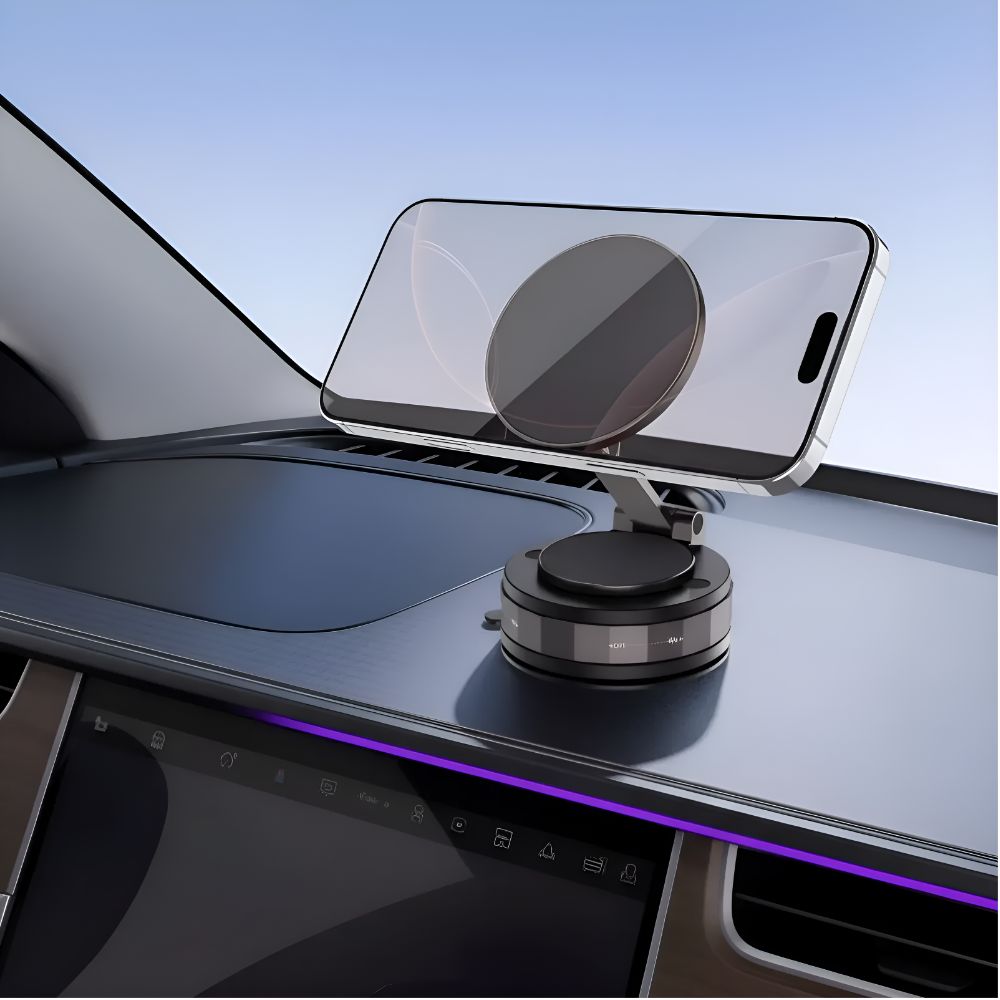 코코지아 흡착식 맥세이프 차량용 핸드폰 거치대, 블랙, 1개 12,500원