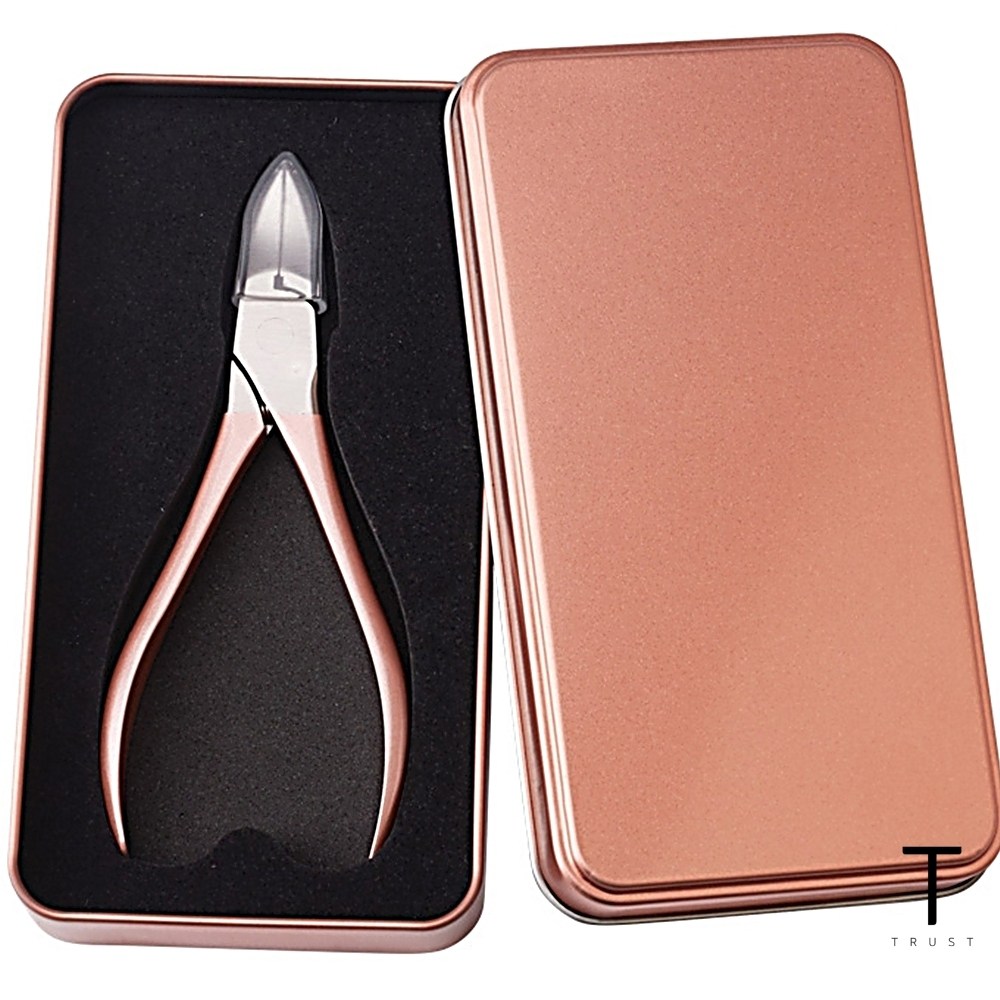 손톱 니퍼 전문가용 네일 니퍼 큐티클 제거 가위 도구 로즈골드 14,900원