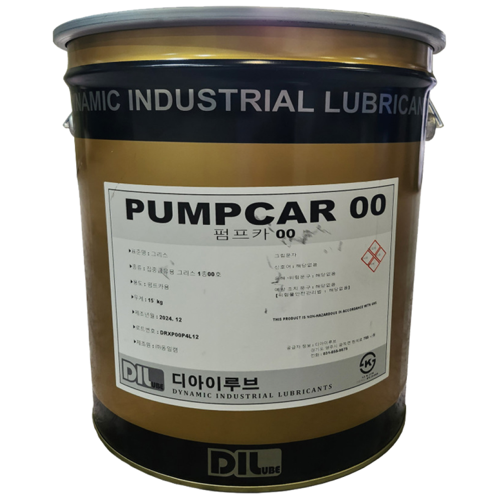 동일캠 디아이루브 펌프카 그리스 집중급유용 그리스1종 0호 00호 DRX GREASE 66,000원