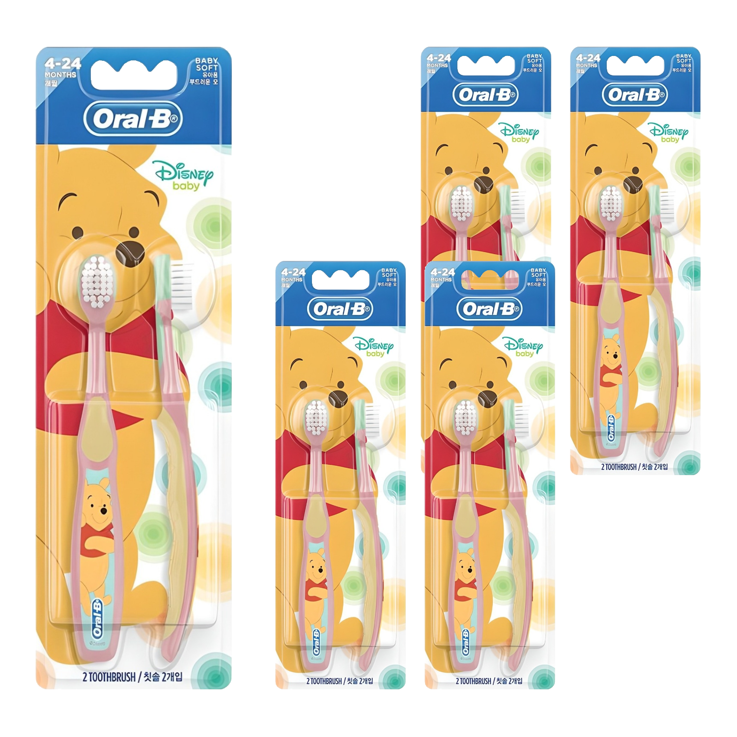 오랄비 스테이지스 영유아 푸 칫솔 1단계 11,010원