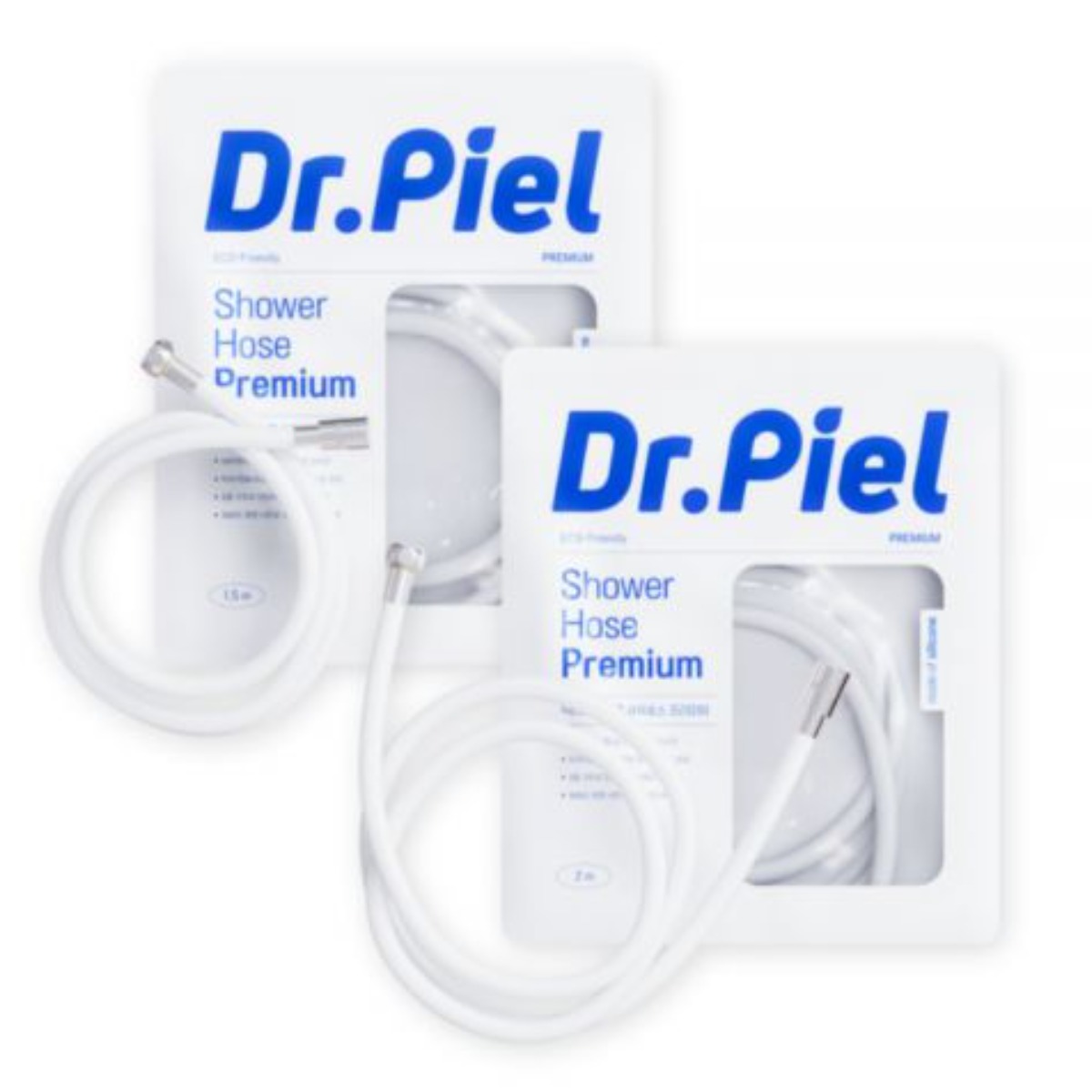 2025 NEW 닥터피엘 에코 샤워호스 프리미엄 1+1 세트 물때방지 실리콘샤워기호스 70,000원