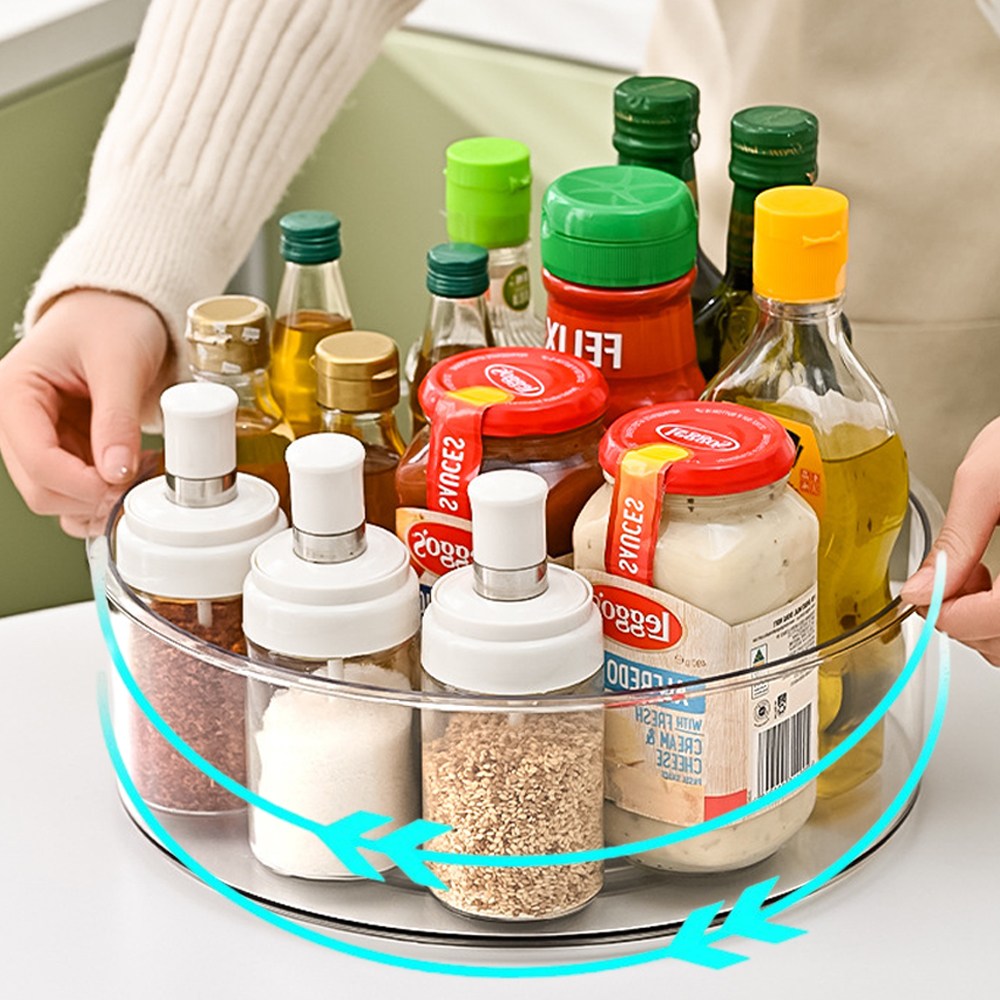 픽커리 360도 회전 양념통 정리함 트레이 10,900원