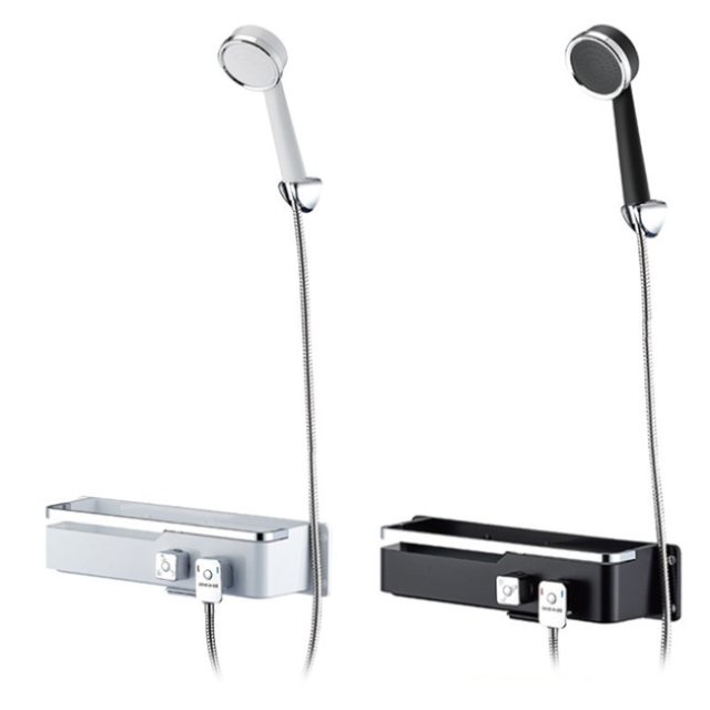 바스럽 국산 무타공 선반형 샤워기 수전 [설치 영상 포함], 현재가 48,400원