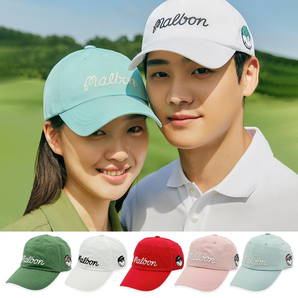 [백화점]말본 골프 모자 볼캡 레터 캡 남성 여성+쇼핑백 94,900원