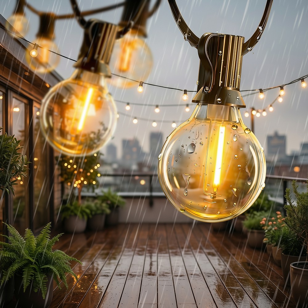 신성나라 태양광 줄조명 태양열 전구 트리 정원등 LED 전등 라인 야외 조명 구슬 10구 노란빛 컬러 28,000원