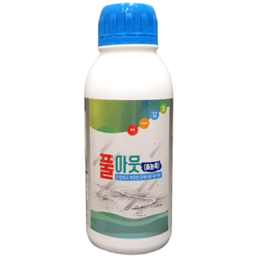 친환경 잔디잡초관리제 풀아웃 (20리터말통 4-5통분) 제초제 아님, 550ml, 1개 39,280원