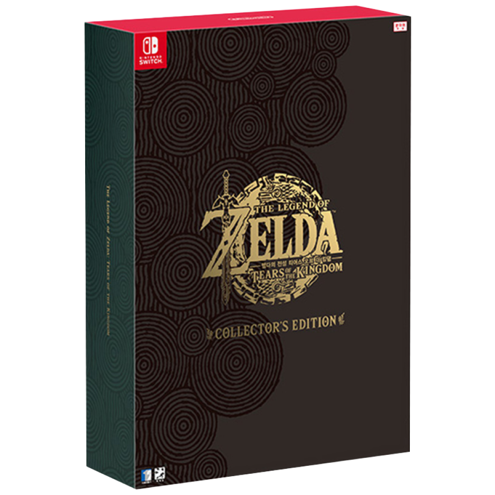 닌텐도 스위치 젤다의전설 티어스 오브 더 킹덤 컬렉터즈 에디션 한정판 (게임타이틀 기본포함) 115,000원