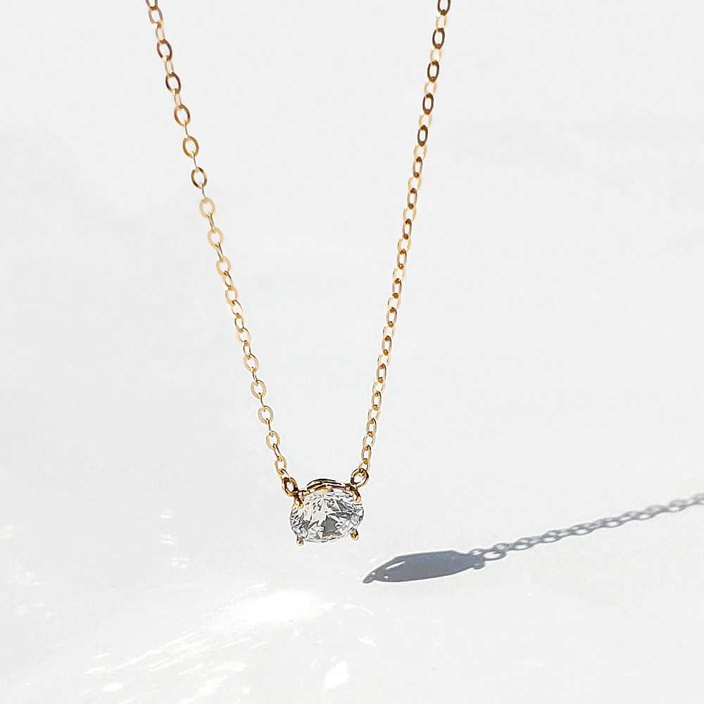 에버링 14K 금 랩다이아몬드 목걸이 0.7캐럿(감정서) 씨드_NLDM42307 DIAMOND GIFT 1,420,000원