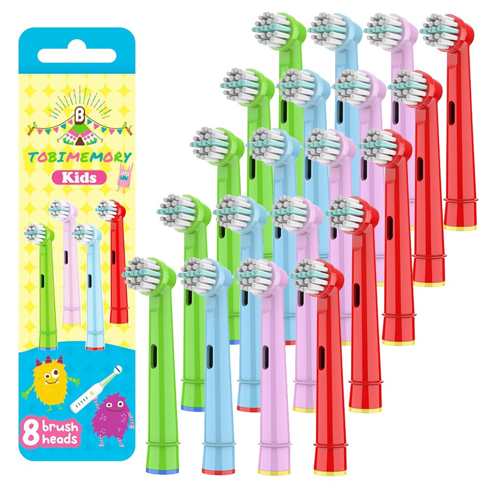 쥬쥬미엘 오랄비 브라운 어린이 호환 전동칫솔모, 5세트, 어린이 칼라 4개입, EB10A 14,980원