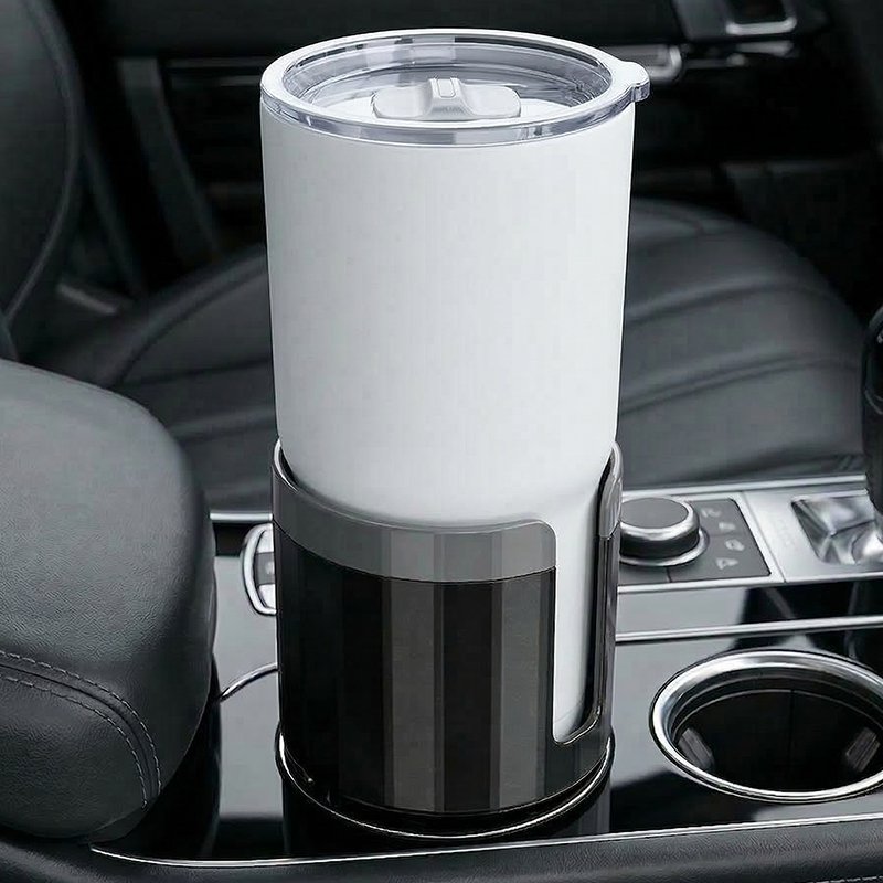 라이프엔라이크 차량용 컵홀더 확장 거치대 대형 텀블러 물병 자동차 컵홀더, 블랙, 1개 9,900원