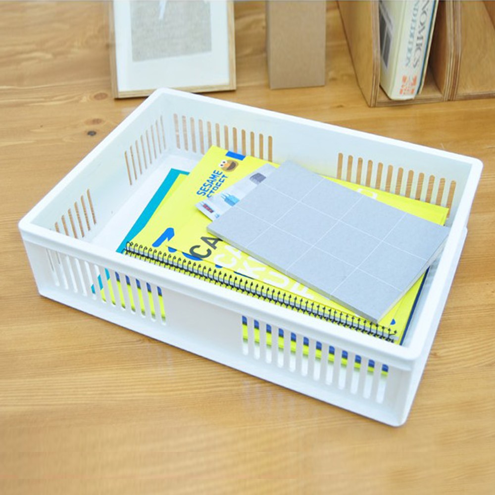 창신리빙 PP스텝 바스켓 4호 수납 정리 4,200원