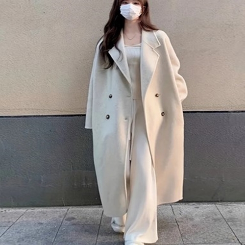 심플 투버튼 롱코트 29,000원