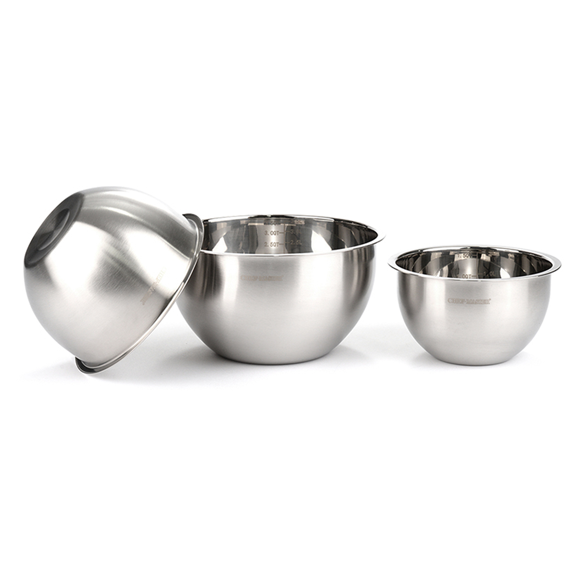 chefmaster 스테인레스 믹싱볼 3종 세트 14,750원
