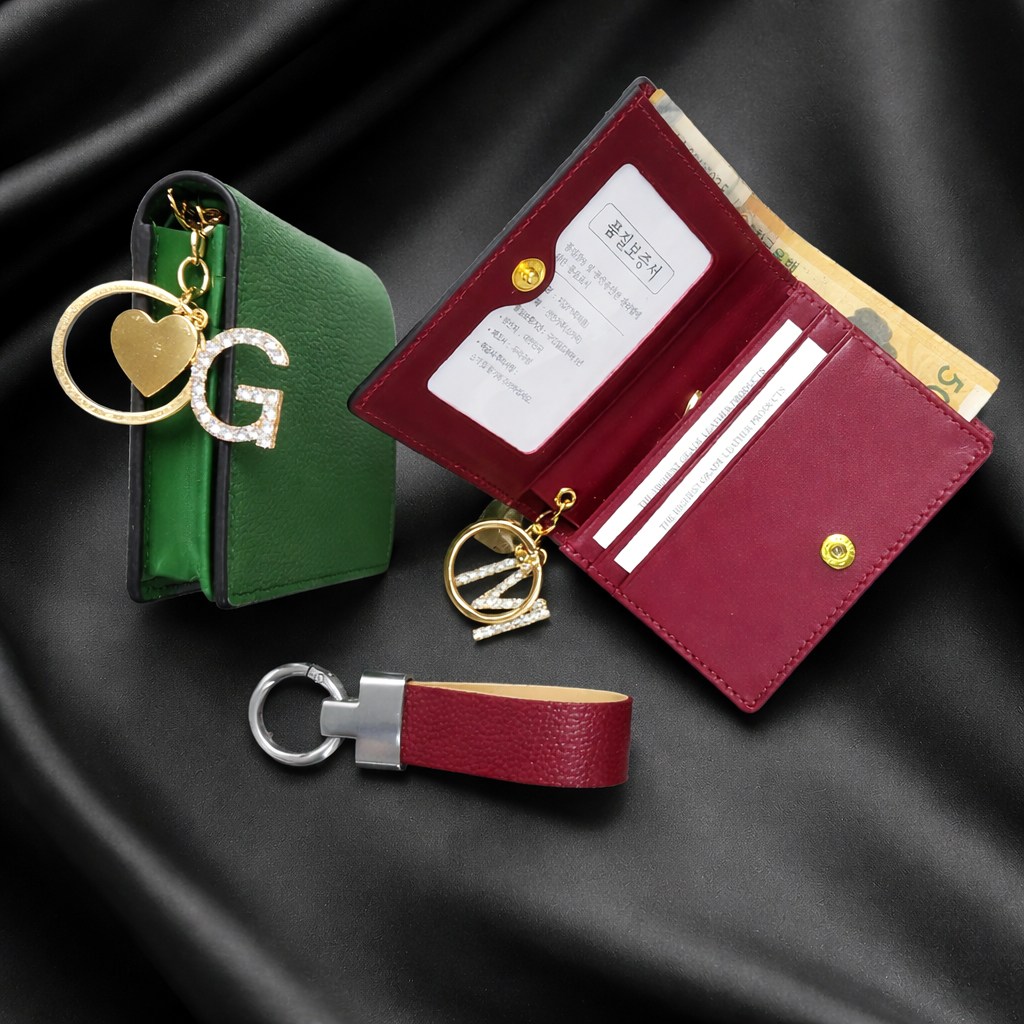 만듦,여성지갑,반지갑,여자,미니,가죽,수제,두리공방,슬림 48,000원