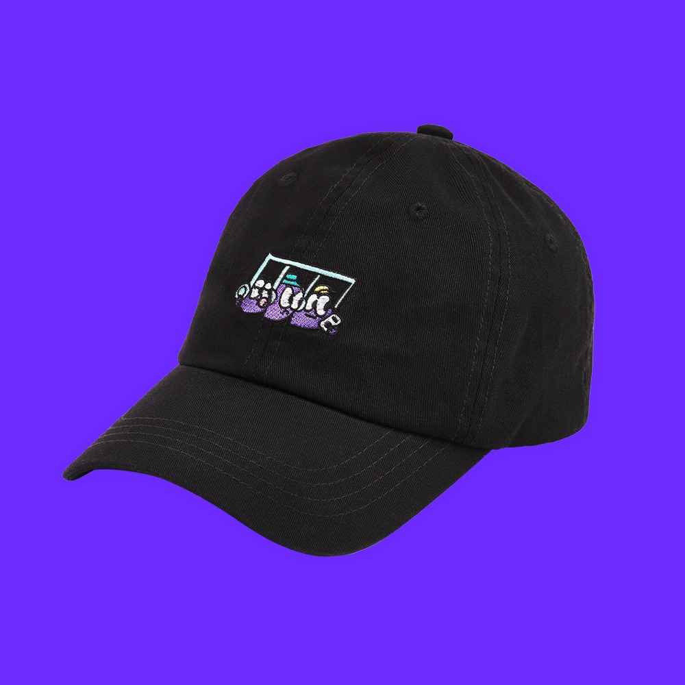 [오드삭스] 뮤직 블랙 야구모자 자수 데일리 코튼 볼캡 38,100원