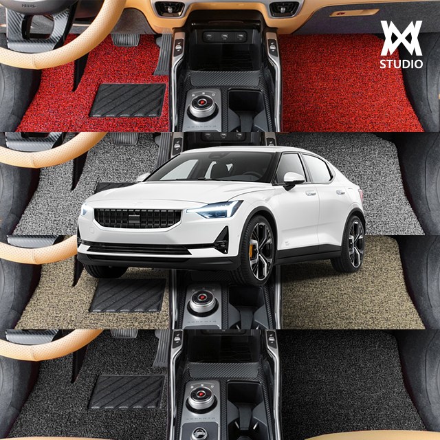 카페트 폴스타2 코일매트 자동차 확장형 카매트, 블랙 29,000원