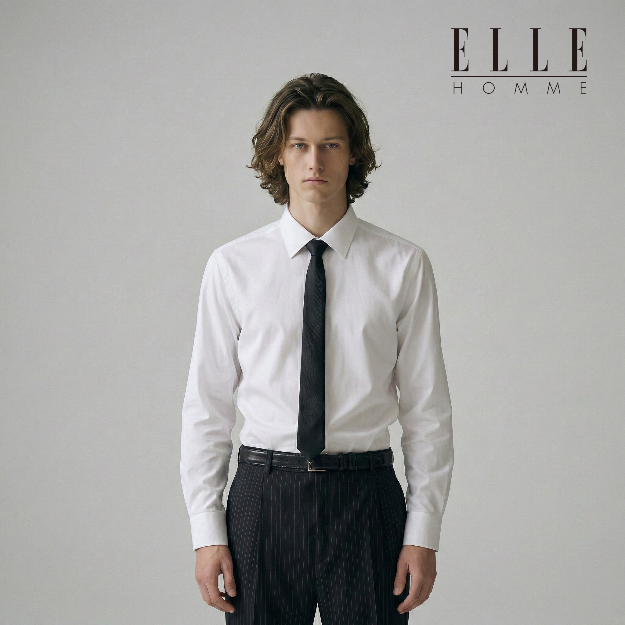 엘르 남성 사계절 구김없는 링클프리 스판 긴팔 와이셔츠 레귤러 슬림 38,900원