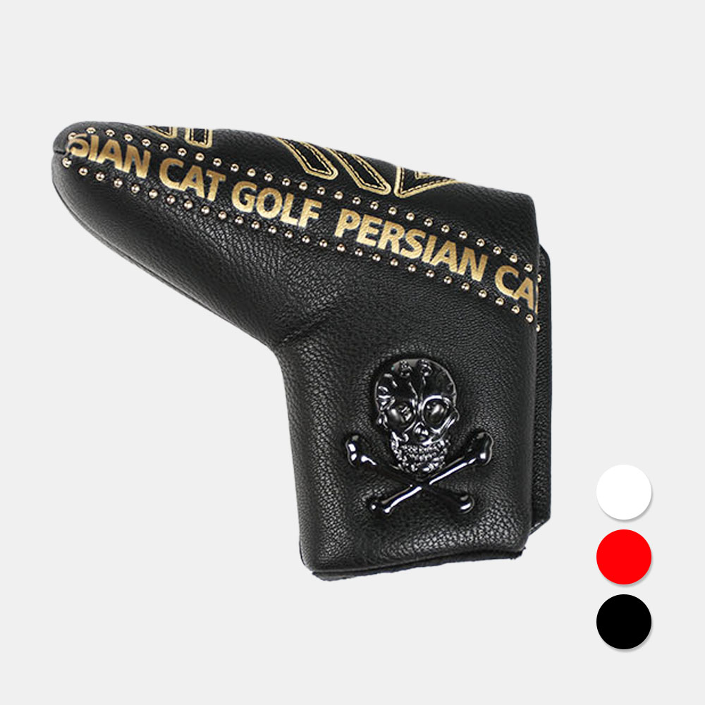 페르시안캣 스컬 일자 골프 퍼터커버(PERB6NPC003), 블랙(PERB6NPC003), 1개 118,000원