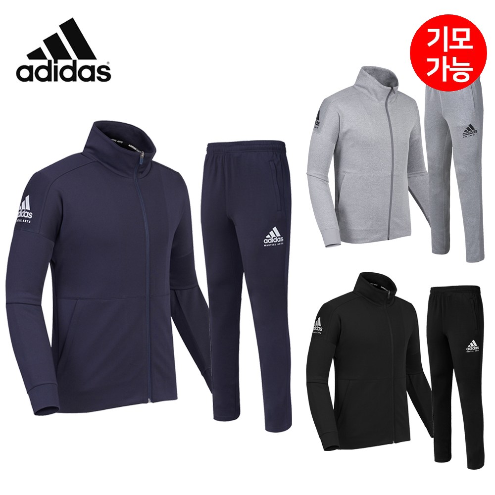 아디다스 컴뱃스포츠 남녀공용 마샬아츠 트레이닝복 세트 기모가능 TR72 트랙탑 져지 트랙수트, 현재가 119,000원