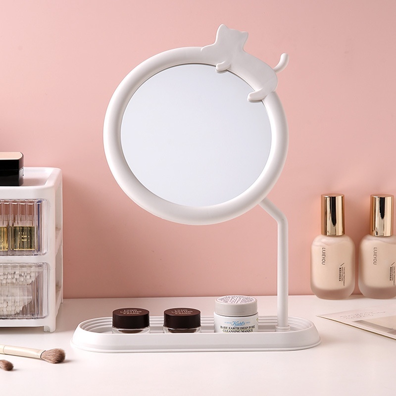 쥬얼리 트레이 탁상 거울, 화이트 5,200원