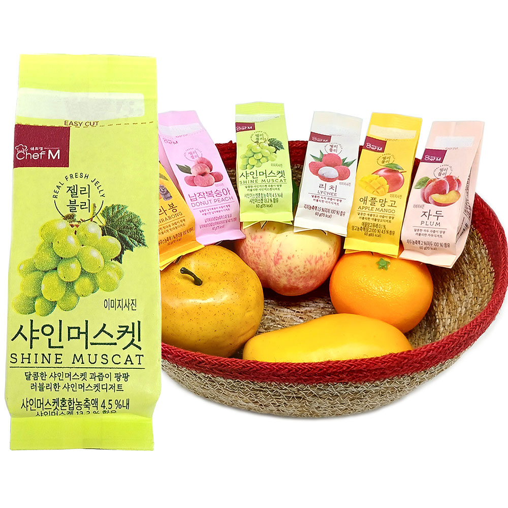 젤리블리 샤인머스캣(20개입), 60g, 20개 15,400원