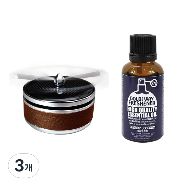 돌비웨이 태양열 프로펠러 차량용 방향제 브라운가죽 73,700원