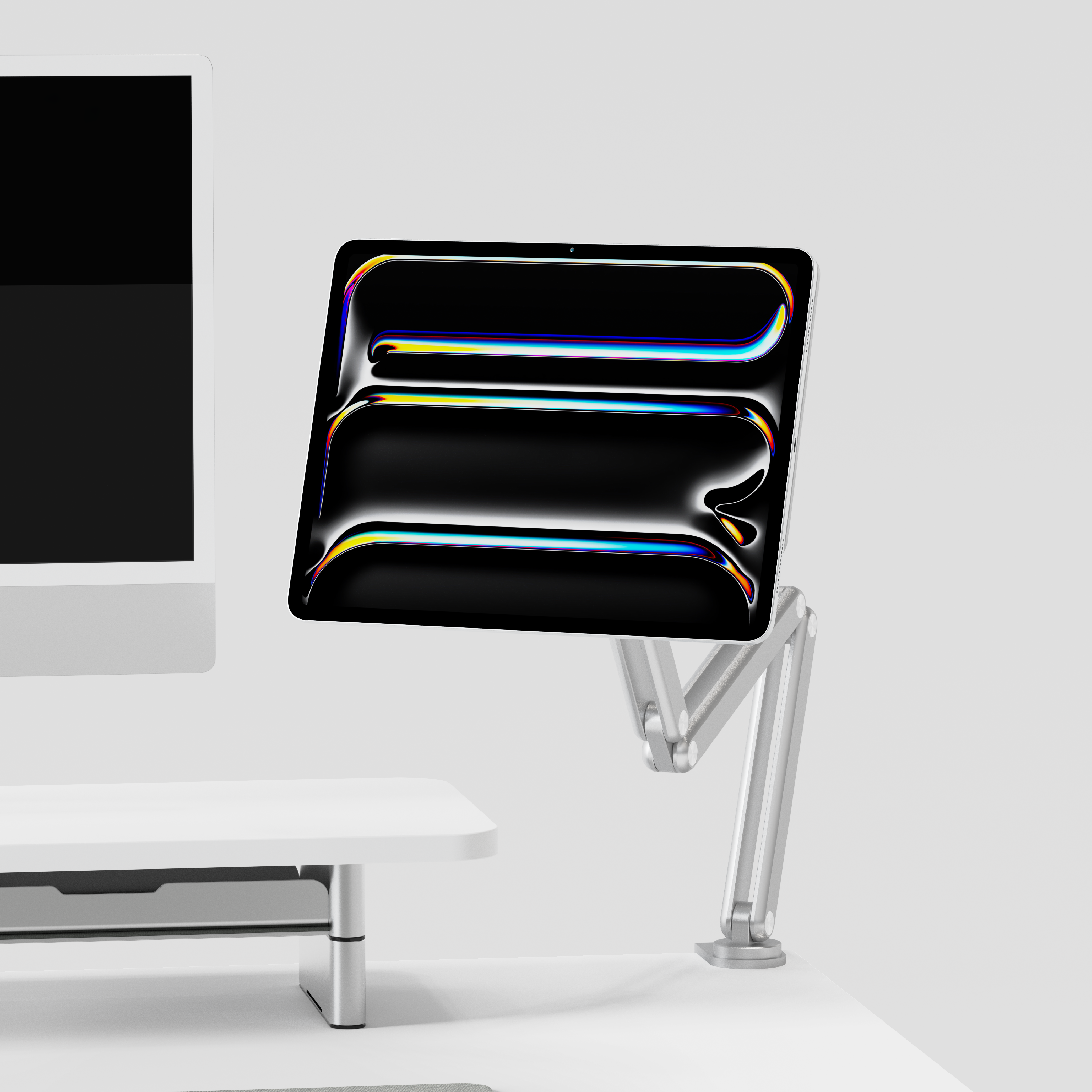 니케 Magsnap Anchor 아이패드 마그네틱 암 거치대 스탠드, 1개, 실버, 프로12.9 (3/4/5/6세대) 129,000원