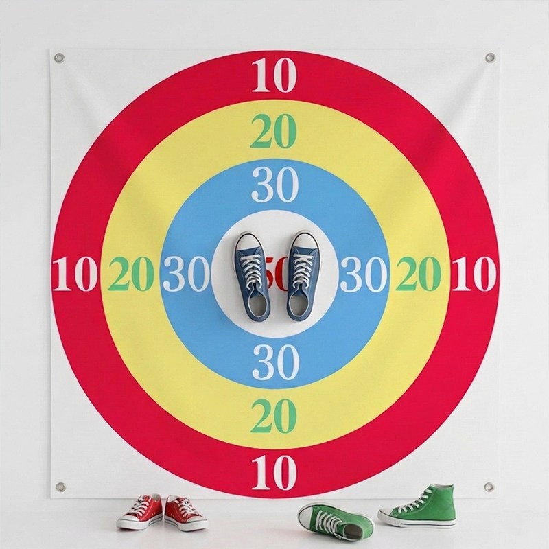 제로앤나인 신발 던지기 과녁판 레크레이션 게임판 12,500원