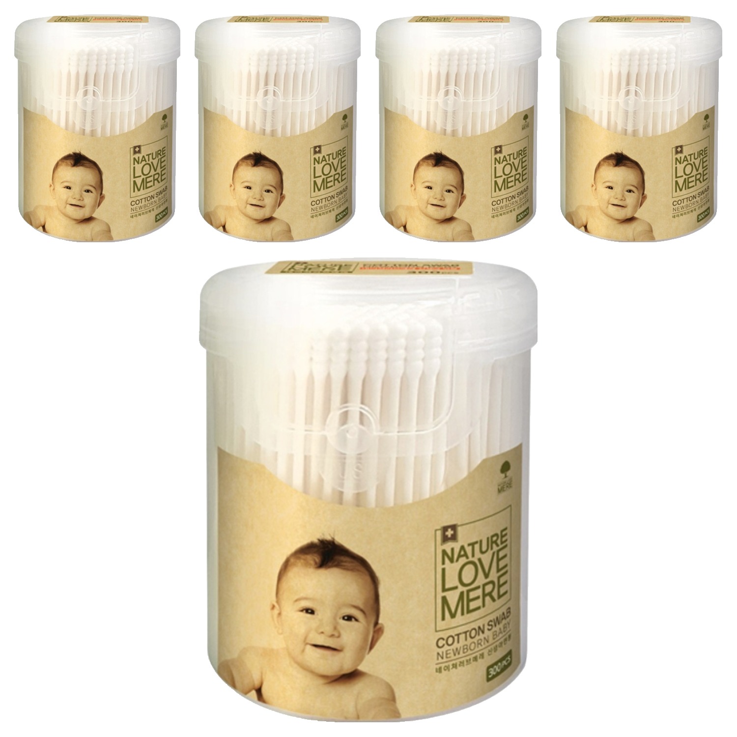 네이쳐러브메레 신생아 면봉 원통형 13,840원