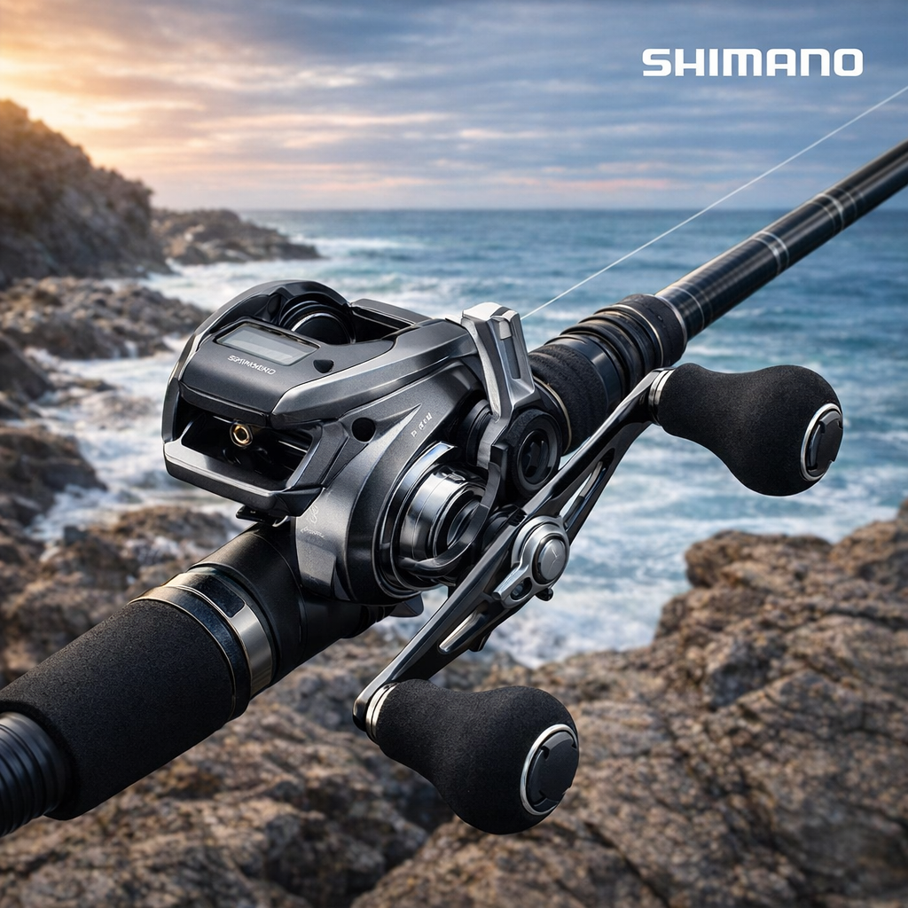 시마노 23 염월 프리미엄 좌핸들 수심체크 한치 참돔 베이트릴, 실버, 150HG우핸들 420,000원