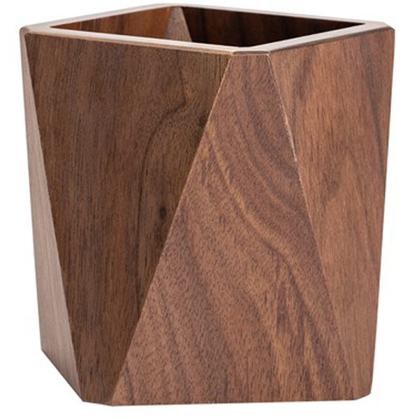 브라이트랩 다용도 월넛 우드 연필꽂이, 마름모, 1개 21,700원