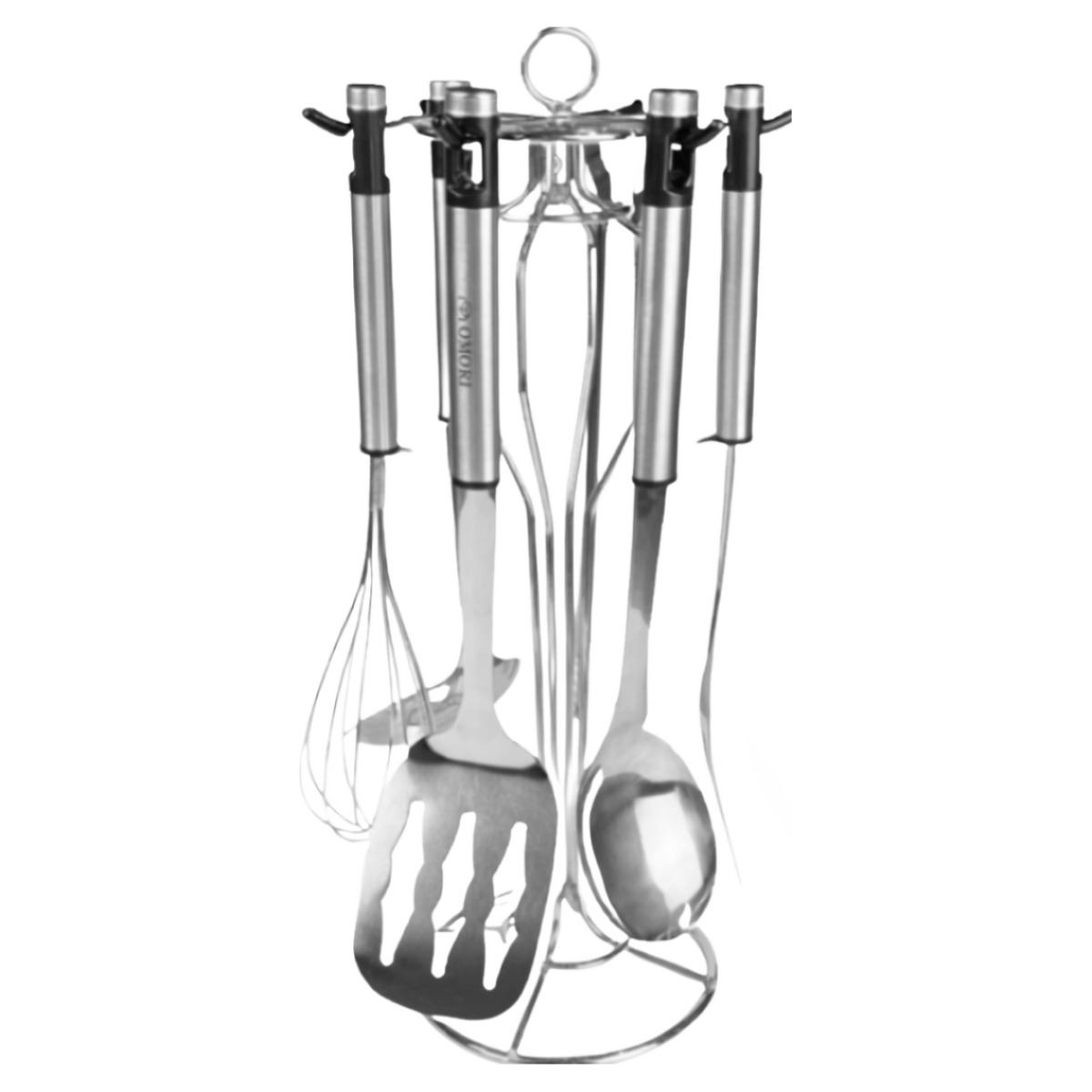 오모리 조리도구6종세트 회전걸이대 (사은품 주방가위), 실버 27,490원