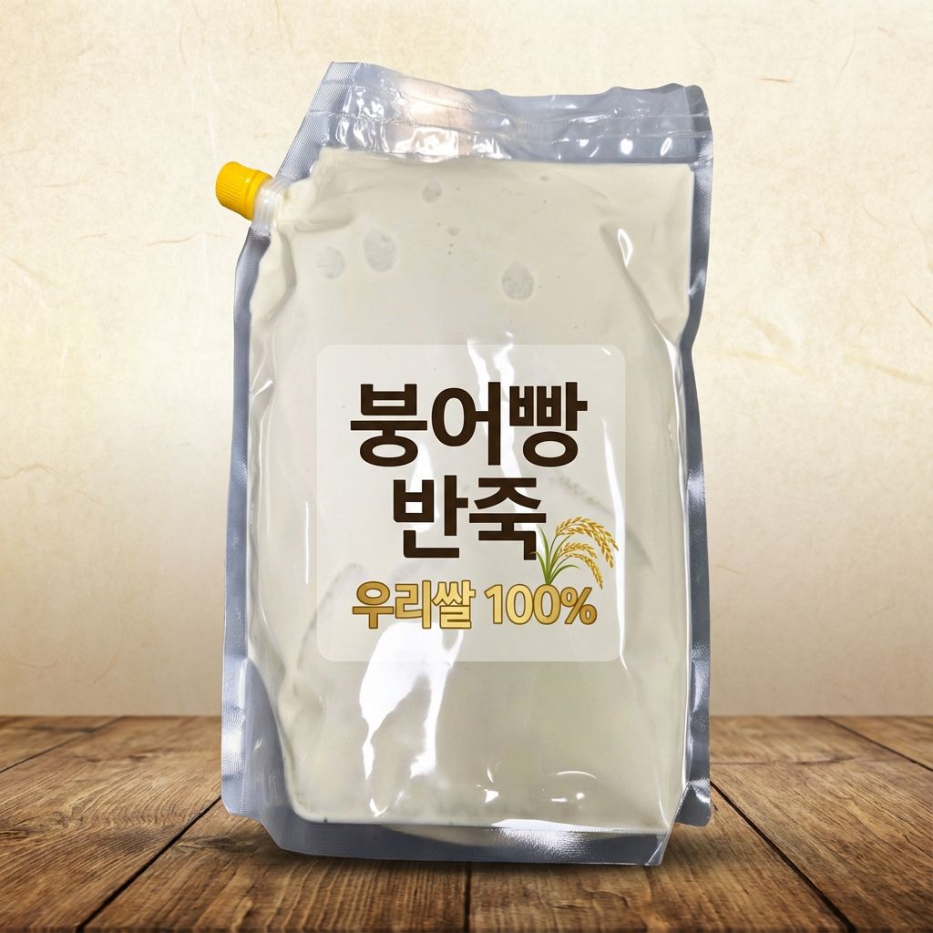 사계절 붕어빵 반죽 100%국내산 우리쌀 (5kg*1) 15,000원