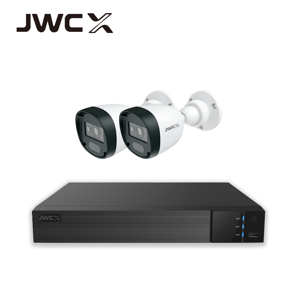 JWC X시리즈 CCTV 세트 아날로그HD 200만화소 4채널 자가설치 패키지 HDD미포함 140,300원