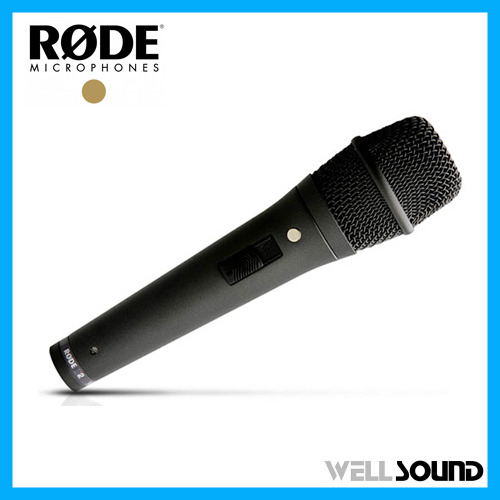 로데 보컬 콘덴서 마이크 RODE M2 라이브 공연 마이크 로데 M2 핸드마이크 온 오프 스위치 잠금기능 낮은 핸드링 노이즈 퍼포먼스 스튜디오 마이크 166,000원